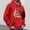 Red, variant on EchfiProm Mens Pullover Hoodies Merry Christmas with Pockets Red Hooded Graphic Gifts Sweatshirt for Men Xmas XL