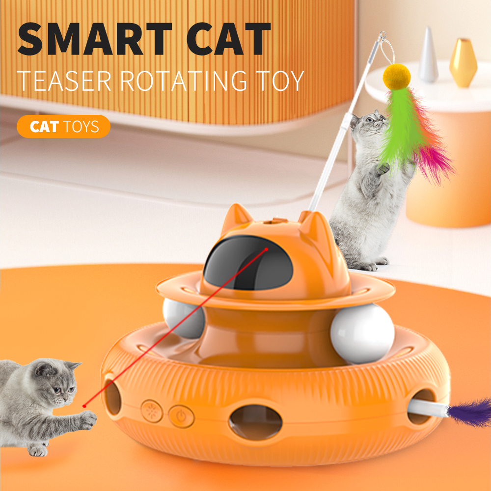 Cornmi 4-in-1 Interactive Cat Toy, USB Rechargeable photo 6