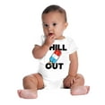 thumbnail image 6 of Retro Chill Out Food Pun Popsicle Romper Boys or Girls Infant Baby Brisco Brands 12M, 6 of 7