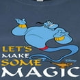 thumbnail image 3 of Disney Aladdin - Let's Make Some Magic with Genie - Juniors Fitted Graphic T-Shirt, 3 of 5