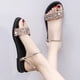 thumbnail image 1 of Sandalias de verano para mujer, sandalias informales para mujer, sandalias de playa romanas Wmkox8yii  nm11492, 1 of 3