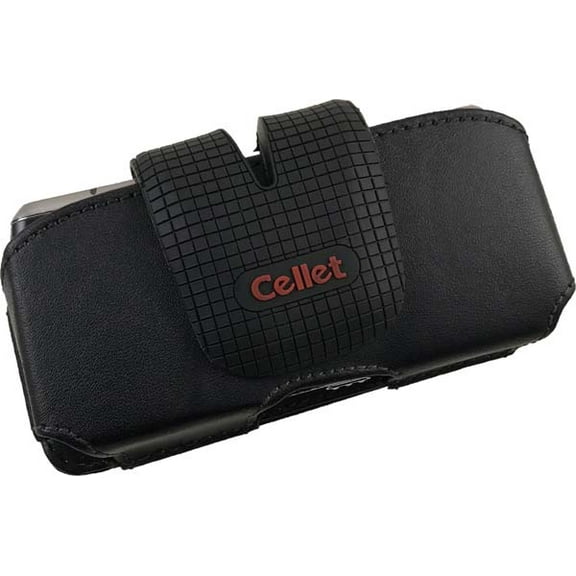 CELLET BLACK POUCH CASE WITH BELT CLIP FOR LG RUMOR LX260 PEARL 8100 8120 8130