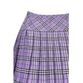 thumbnail image 2 of Urban CoCo Plaid Pleated School Uniform Mini Skirts (Series 20,S), 2 of 4
