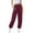 #Wine, variant on DPTALR Women's High Waisted Workout Joggers Baggy Lounge Bottoms,Blue,Size L
