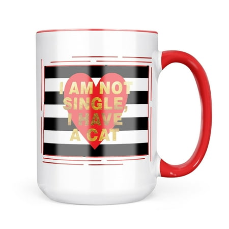

Christmas Cookie Tin I Am Not Single I Have A Cat Valentine s Day Gold and Stripes Heart Mug gift for Coffee Tea lovers