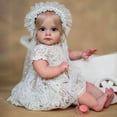 thumbnail image 3 of Reborn Doll sqtc, niña realista de 22 pulgadas con vinilo de cuerpo entero, 3 of 3