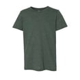 thumbnail image 1 of Bella Canvas Jersey Short-Sleeve Tee 3001Y, S, Heather Forest, 1 of 2