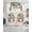 White Light Blue Light Yellow, variant on Christmas Snowman Swag Valances for Windows, Small Curtains Drapes, Winter Coastal Beach Palm Tree Xmas Kitchen Window Curtains Over Sink Window Treatment Valance for Bedroom/Bathroom 56"x36"