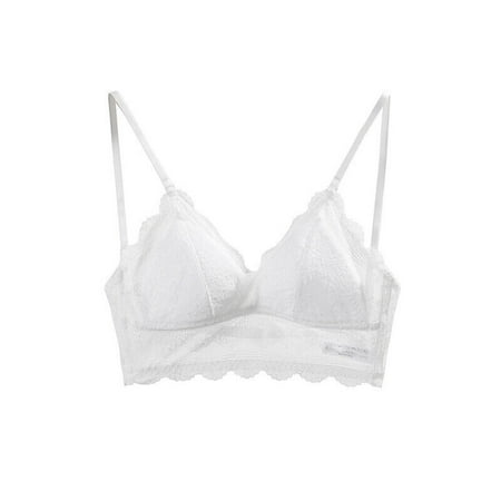 

Women Ladies Backless Bra Lace Deep U Low Back Bralette Brassiere Seamless Underwear