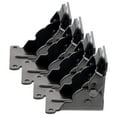 thumbnail image 1 of OULII 4Pcs Spring Loaded Door Hinge Black Iron Foldable Furniture Hardware Accessory, 1 of 8