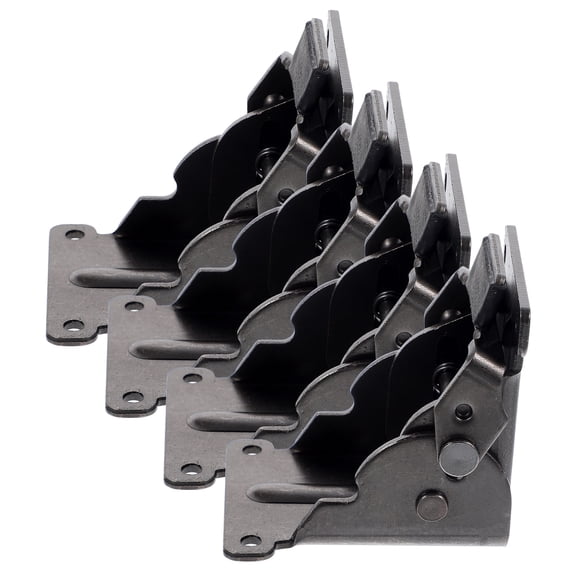 HOMEMAXS 4pcs Locking Hinge Garage Door Spring 90 Degree Positioning Hinge Small Hinge