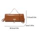 thumbnail image 2 of Bolso Hombro Mujeres Textu Con Ciervos Colgantes Modernos Cuerpo Cruzado Pu Cuero Casual Compras Viajes Rojo, 2 of 8