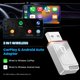 thumbnail image 4 of Adaptador Inalámbrico CarPlay 2 en 1 Compatible con CarPlay y Android Auto. Adaptador USB Bluetooth Que Convierte de Cableado A Inalámbrico., 4 of 5