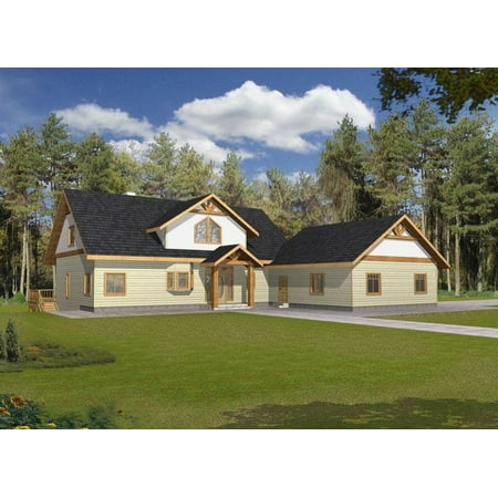 001-2125: Northwest ICF 4 Bed, 4 Bath Luxury Home Plan, 4404 Sq Ft: Full Blueprints with License to Build by Home Plan Marketplace - Lesuto