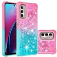 thumbnail image 1 of Funda para Motorola MOTO G Stylus 2022 5G Transparente con Brillos Carcasa Protectora Antigolpes con Glitter Brillante, 1 of 5