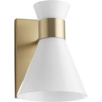 5119-1-80 Quorum Lighting Beldar - 1 Light Wall Mount-8.5 Inches Tall and 6.75 Inches Wide-Aged Brass Finish