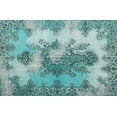 thumbnail image 1 of Ahgly Company Machine Washable Indoor Rectangle Traditional Sea Turtle Green Area Rugs, 2' x 5', 1 of 7