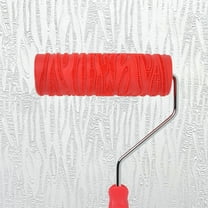Hanroy 8" Rubber Texture Roller for Wall Painting & Decoration, Pattern Paint Roller Design for DIY Home Renovation