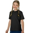thumbnail image 1 of Hanes Authentic TAGLESS Kid`s Cotton T-Shirt, XS, Black, 1 of 1