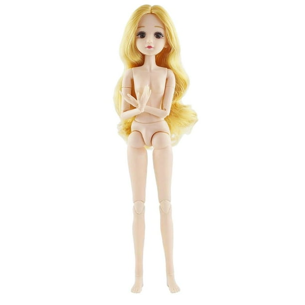 Cuerpo de Muñeca Zulema 1/4 BJD Doll Body Amarillo