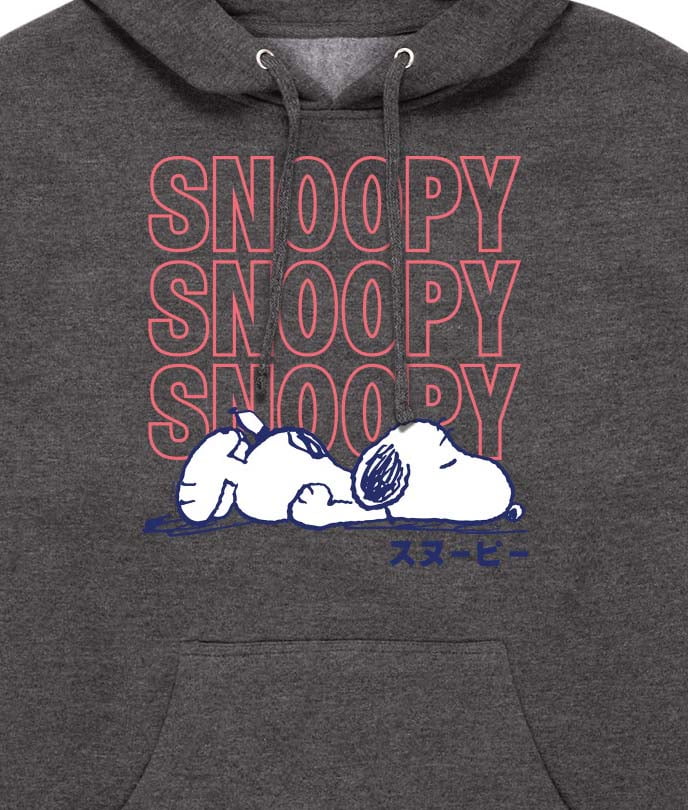Peanuts - Snoopy Stacked Tokyo - Men's Pullover Hoodie