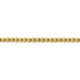 thumbnail image 3 of Diamond2Deal 14K Yellow Gold 3.6 mm Semi-Solid Round Box Chain Necklace for Mens 20", 3 of 6
