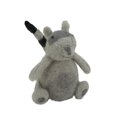 thumbnail image 6 of Gallerie 4.5" Wool Raccoon Christmas Ornament - Gray/Black, 6 of 7