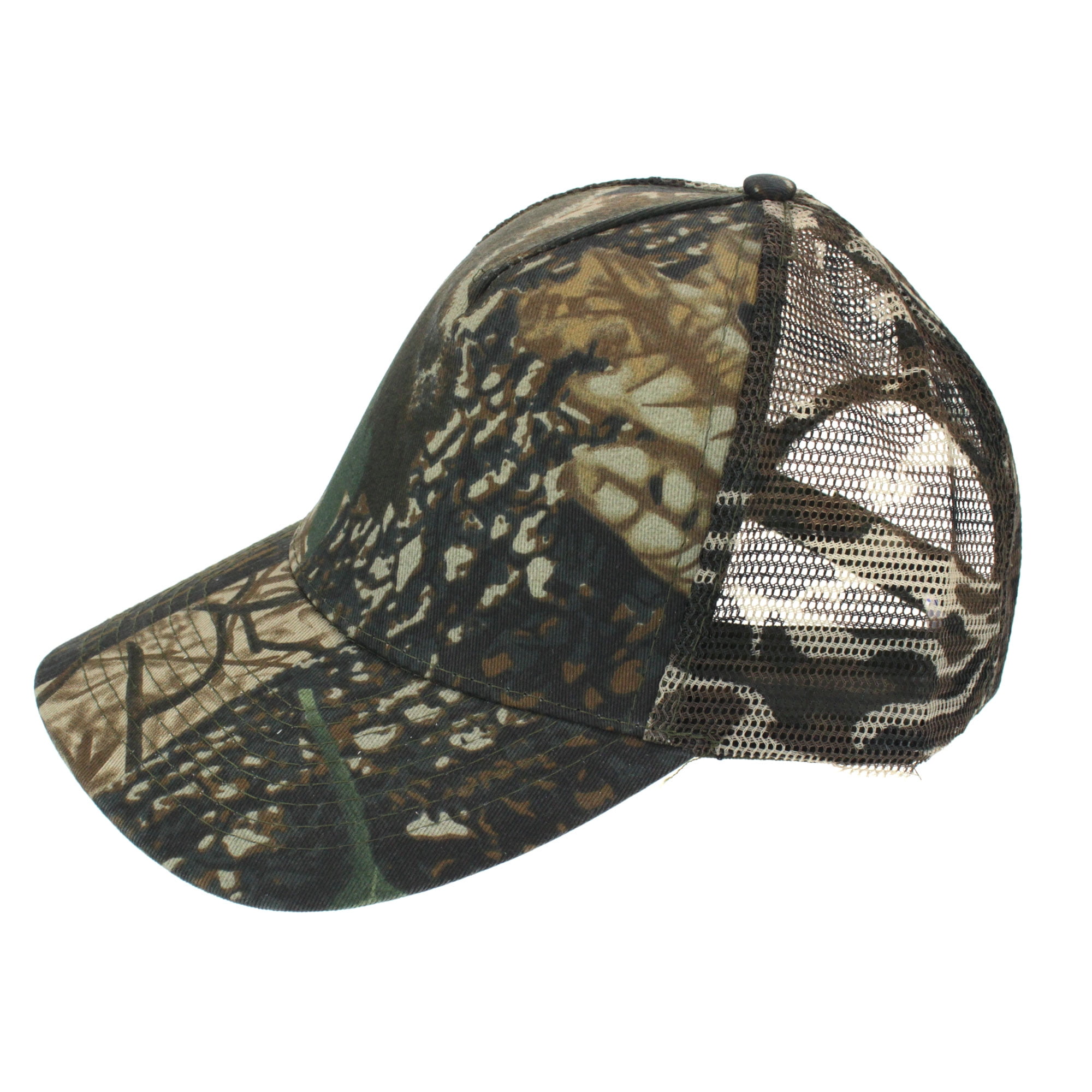 Outdoor Cap NEW Men Cool Mesh Camo Hat Mossy Oak Realtree APG HD Timber One Size 
