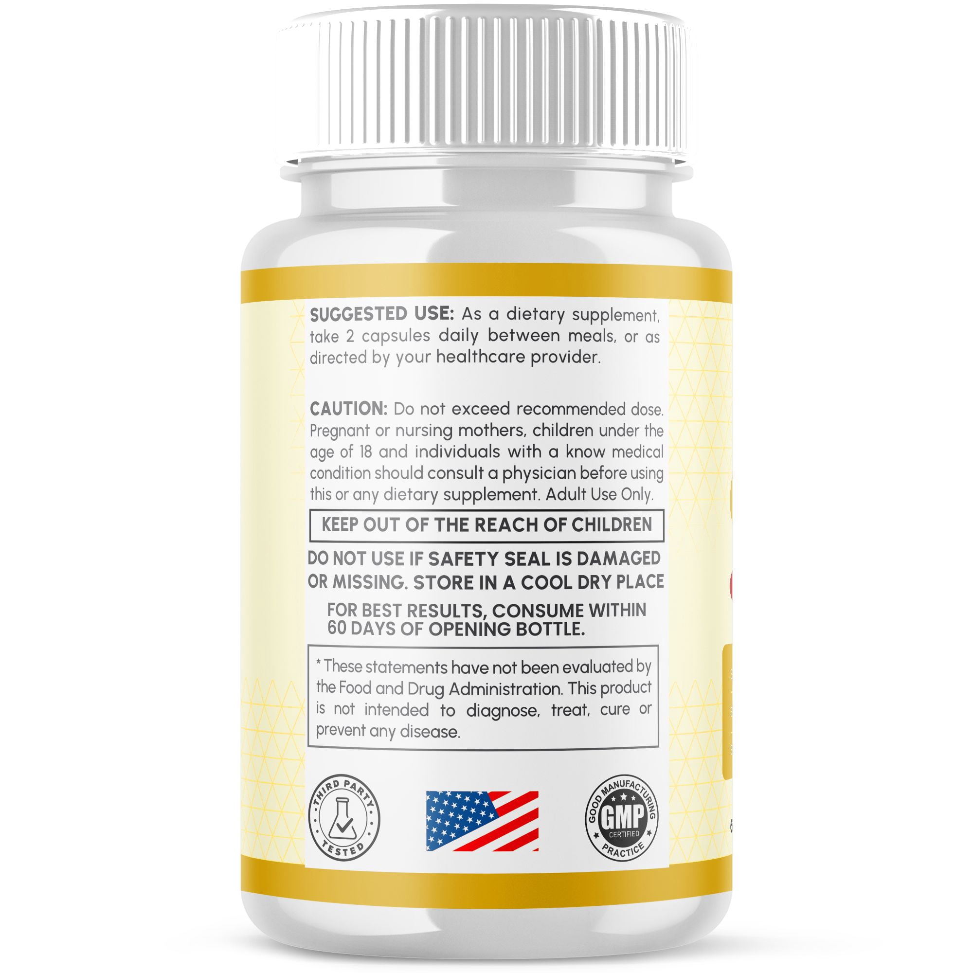 Glycocept Blood Balance Support Pills Advanced Formula Vitamin Supplement Glyco Cept 180 Capsules