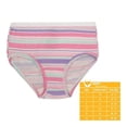 thumbnail image 2 of Pantaleta Fruit of the Loom para Niña, Algodón Premium 3 Piezas Multicolor Talla 8, 2 of 4