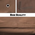 thumbnail image 3 of SUNRISEUMBRELLA 119“”x119” Gazebo Replacement Canopy Top Double Tier Canopy Top Cover(BROWN), 3 of 5