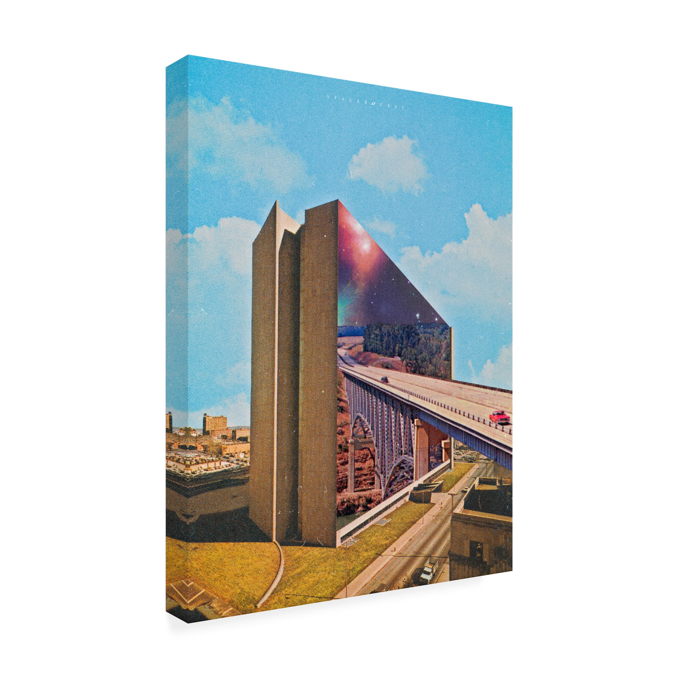 Trademark Fine Art spacerocket art 413 Canvas Wall Art