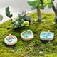 thumbnail image 3 of Toystoory 12 piezas de accesorios de jardín de hadas, adornos, figuritas bellamente diseñadas hechas de resina de primera calidad Decoración del hogar, 3 of 6