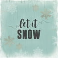 thumbnail image 2 of Robinson, Carol 20x20 White Modern Wood Framed Museum Art Print Titled - Let It Snow, 2 of 4