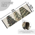 thumbnail image 5 of Yayeee Runner Rug for Bedroom 2'x6' Machine Washable Hallway Non Slip Mat, Cartoon Christmas Trees, 5 of 8