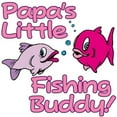 thumbnail image 2 of CafePress - PAPA's LITTLE FISHING BUDDY! Infant Bodysuit - Baby Light Bodysuit, Size Newborn - 24 Months, 2 of 4