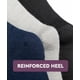 thumbnail image 5 of LIXIA Calcetines finos de lana merino para mujer Calcetines de vestir suaves multicolores Calcetines casuales cálidos y transpirables (6 pares - Negro), 5 of 5