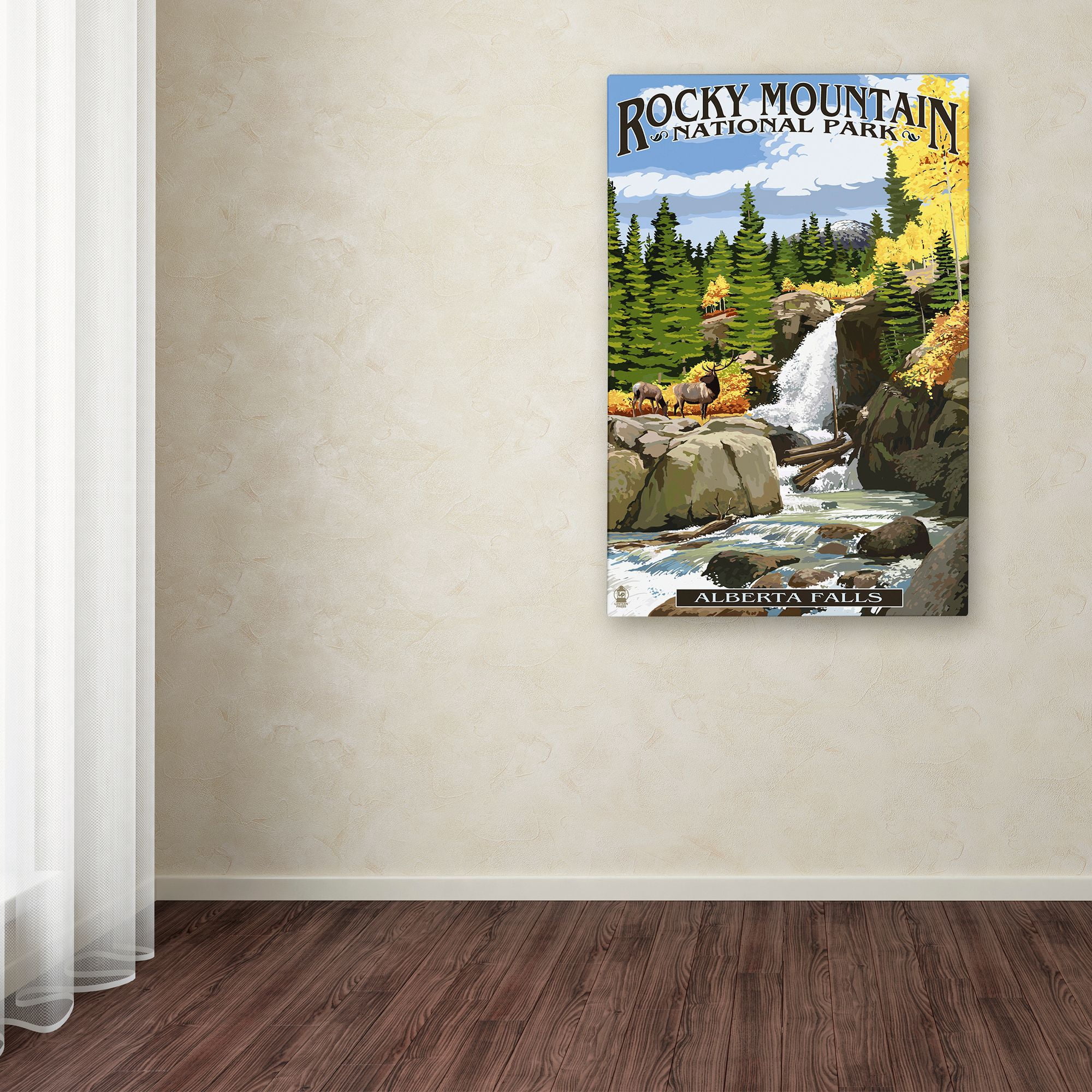 Trademark Fine Art 'Travel Poster 103' Canvas Art by Lantern Press