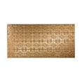 thumbnail image 1 of FASÄDE Installation Facile Style/motif Traditionnel #2 Panneau Mural en Cuivre Poli (4 Pieds x 8 Pieds Panneau), 1 of 1