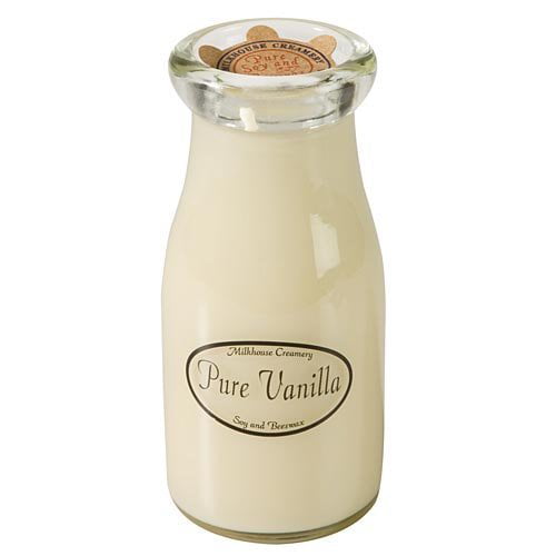 Pure Vanilla Milkbottle Candle by Milkhouse Creamery