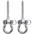 thumbnail image 1 of 2 ganchos de techo de acero inoxidable 304 con capacidad de 900 kg, kit de suspensión para silla colgante, percha, hamaca, saco de arena, eslinga JAMW Sencillez, 1 of 5