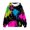 Blue, variant on Gpaecead Hoodies For Teen Girls Casual V-Neck Graffiti Long Sleeve Sweatshirts with Pockets 10 Years Light Blue