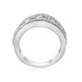 thumbnail image 2 of 1 5/8ct Diamond Wedding Ring 7.5mm Wide 14k White Gold, 2 of 3