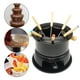 thumbnail image 4 of Mini juego de fondue, utensilios de cocina con 6 tenedores, fácil de limpiar, extraíble, olla de fusión de acero al carbono, olla caliente para SM SunniMix Ollas de fondue, 4 of 8