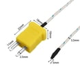 thumbnail image 3 of Sensor de sonda de temperatura tipo termopar, 15 piezas, 3 m K, 3 of 6