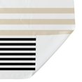 thumbnail image 5 of Creative Products Beige and Black Stripes 71x74 Shower Curtain, 5 of 6