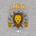 thumbnail image 3 of Wild Bobby Leo the Lion Fire Sign, July 22 August 22, Constellations Horoscope Zodiac Birthday Birth Month Stone Gift for Men Women Tee, 3 of 6