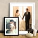 thumbnail image 2 of Marco de fotos decorativo europeo A3, marco de póster montado, marco de fotos de boda de 16 pulgadas, marco de fotos de madera maciza de pino A4 de 20 pulgadas para pared, 2 of 5