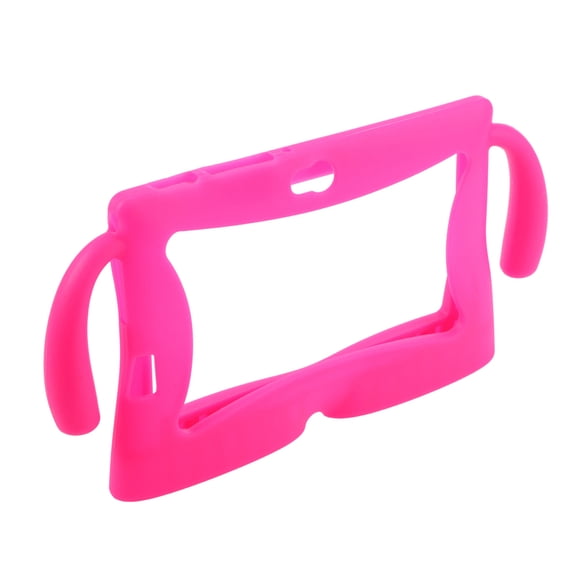 FUTUREORYY Rosy Silicone Tablet Cover for Q88 with Dual Side Handles for Comfortable Grip