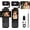 Black, variant on Portable Vlogging Camera with 180° Rotating Lens,Handheld Pocket Camera,with Wi-Fi Apps,1.97-Inch Flip Screen, LED Light, Mic,Compact for Travel,Vloggers and Everyday Vlogging (Black,0GB)